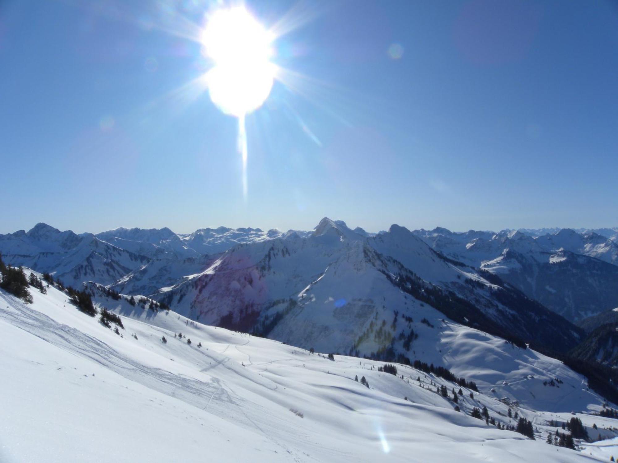 Hotel Alpenblume Damuels Kültér fotó