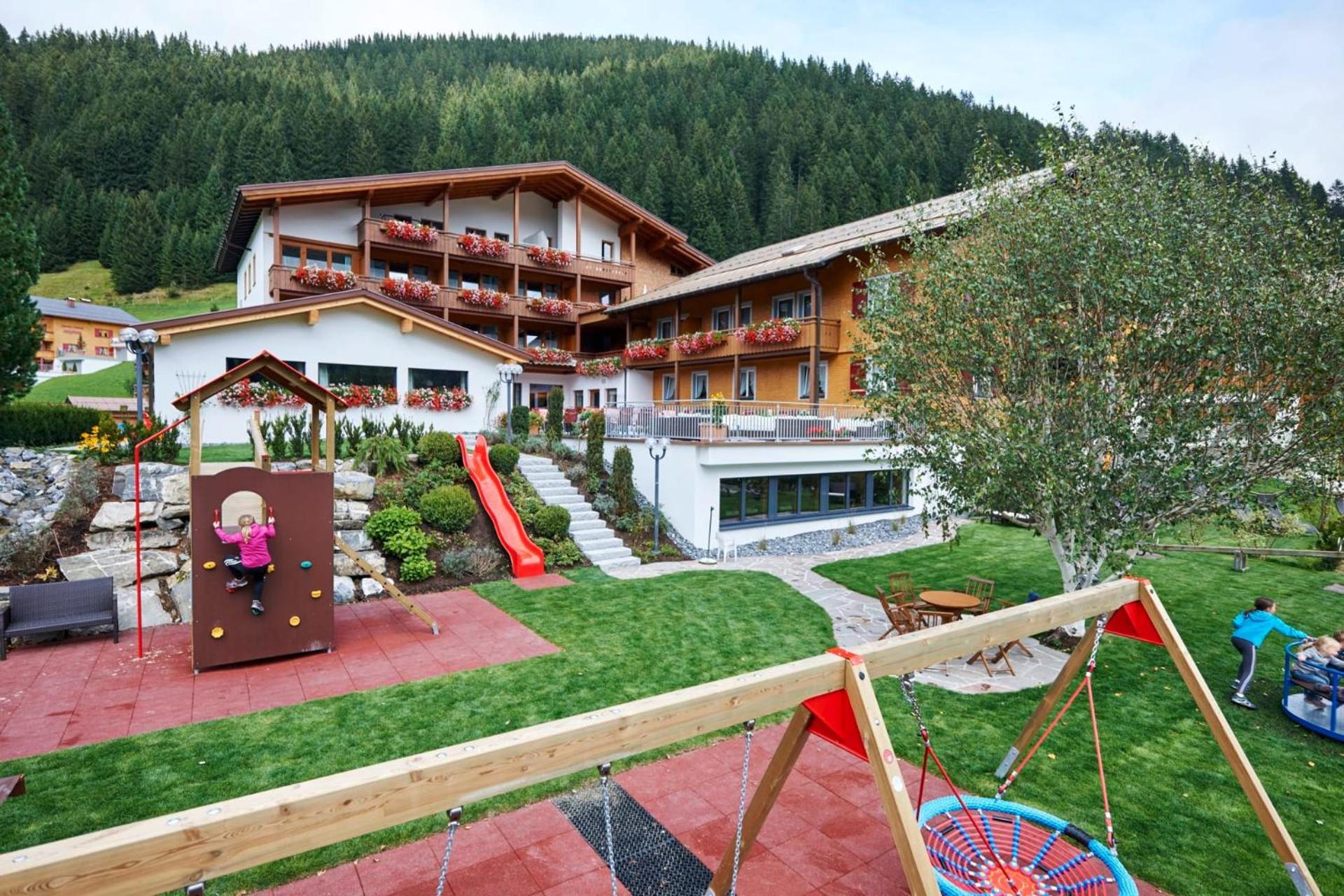 Hotel Alpenblume Damuels Kültér fotó